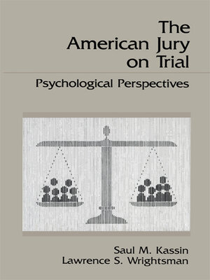 cover image of The American Jury On Trial